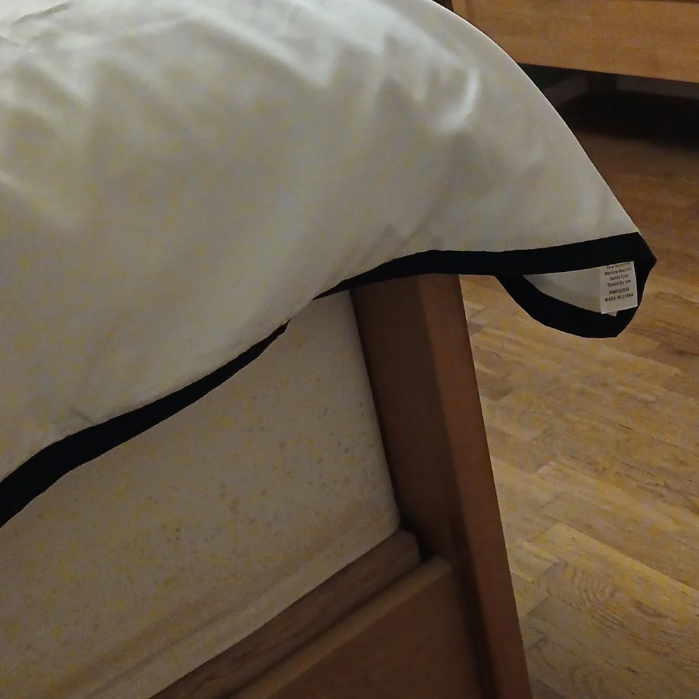 Q. Duvet Cover Set & 3 decorative pillows.
